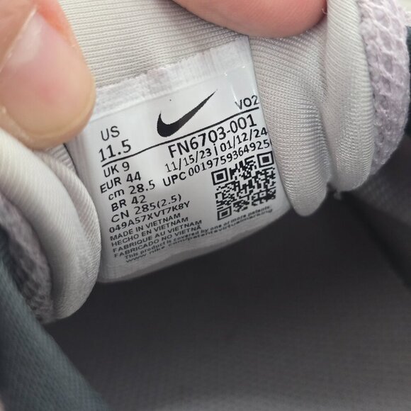 Nike | V2K Run 'Platinum Violet' suede sporty blokecore sneakers | WMS 11.5 - Picture 4 of 9